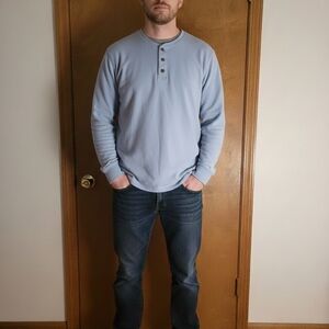 St. John's Bay Light Blue Men's Dress Shirt